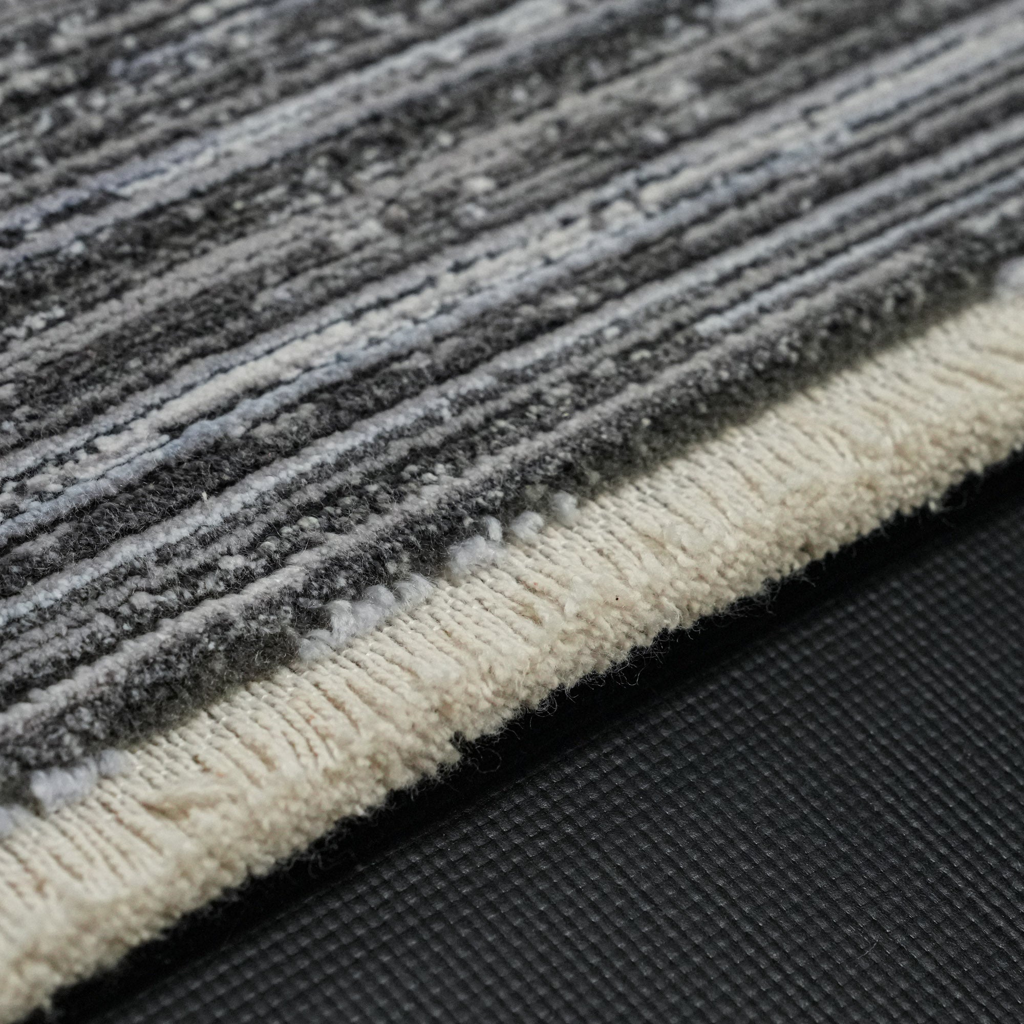 Striped Design Machine Woven Carpet