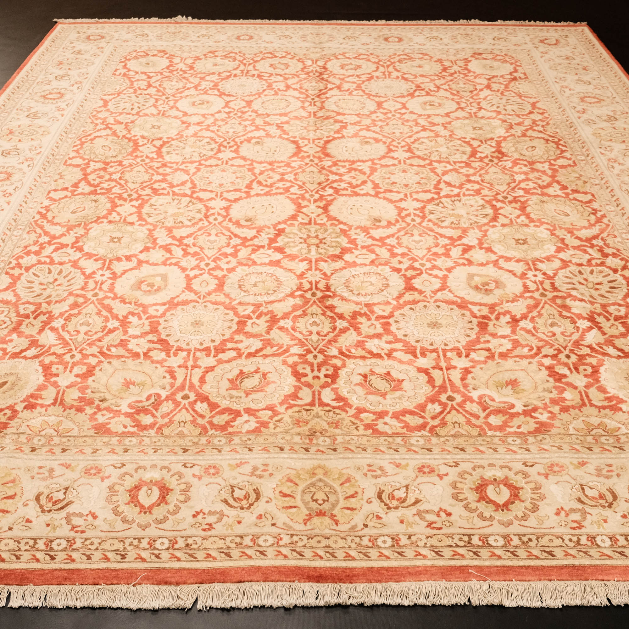 Oushak Design Hand Woven Carpet