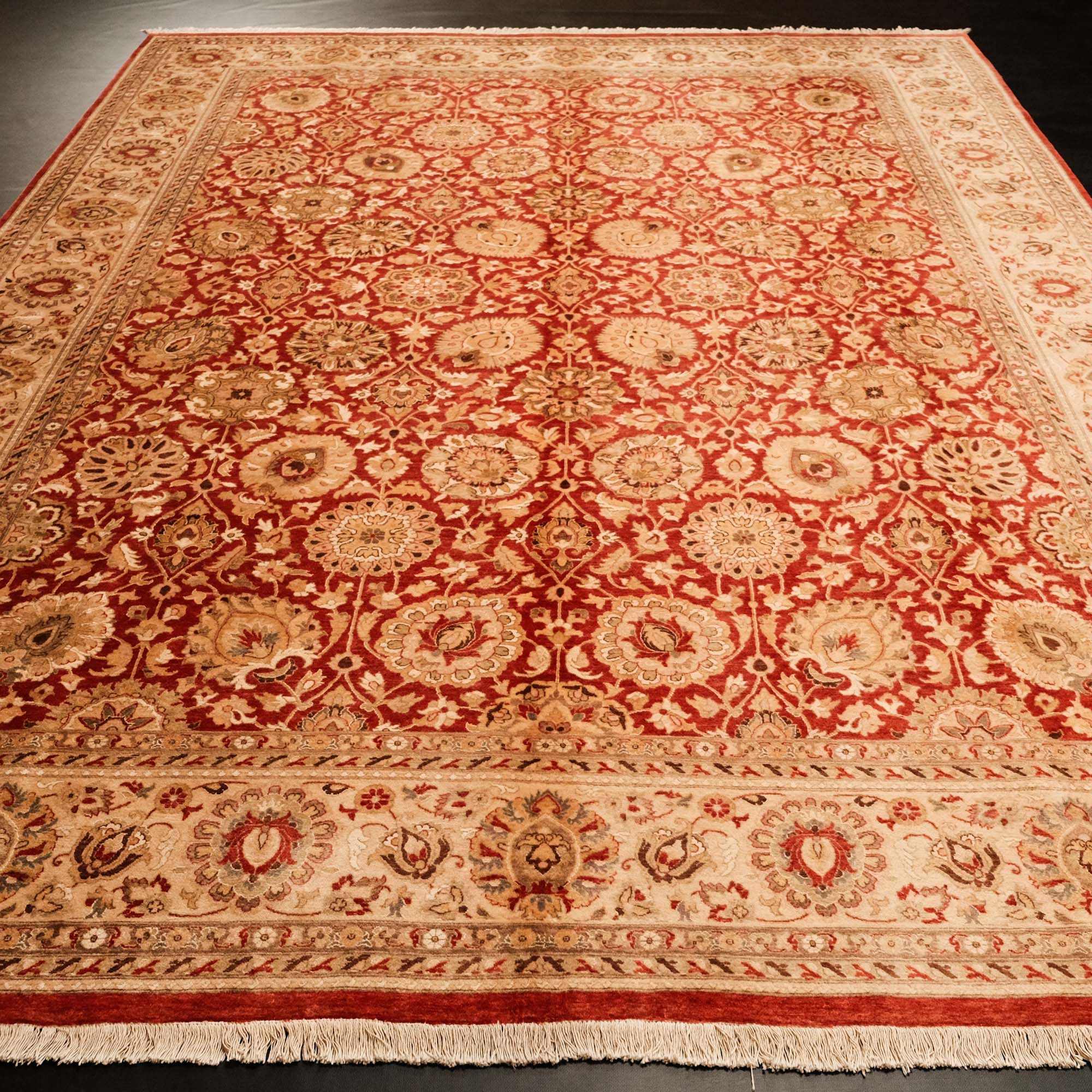 Oushak Design Hand Woven Carpet