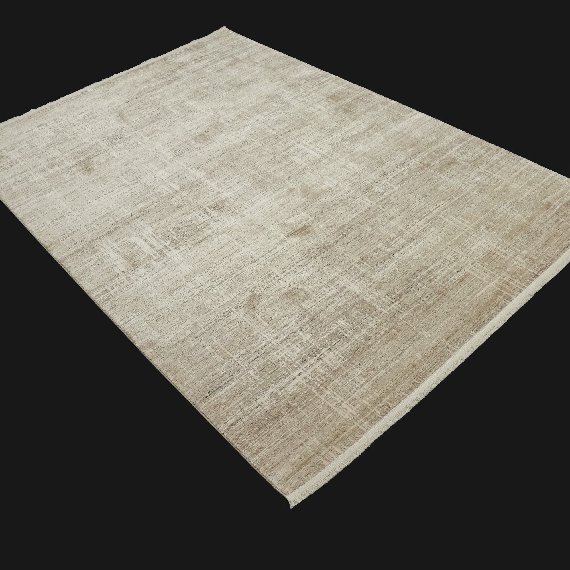 Lapis Series Plain Patterned Cream Carpet