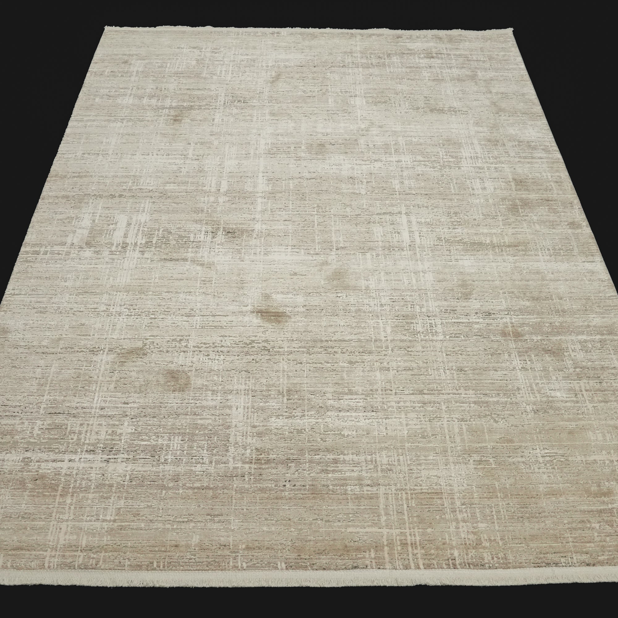 Lapis Series Plain Patterned Cream Carpet