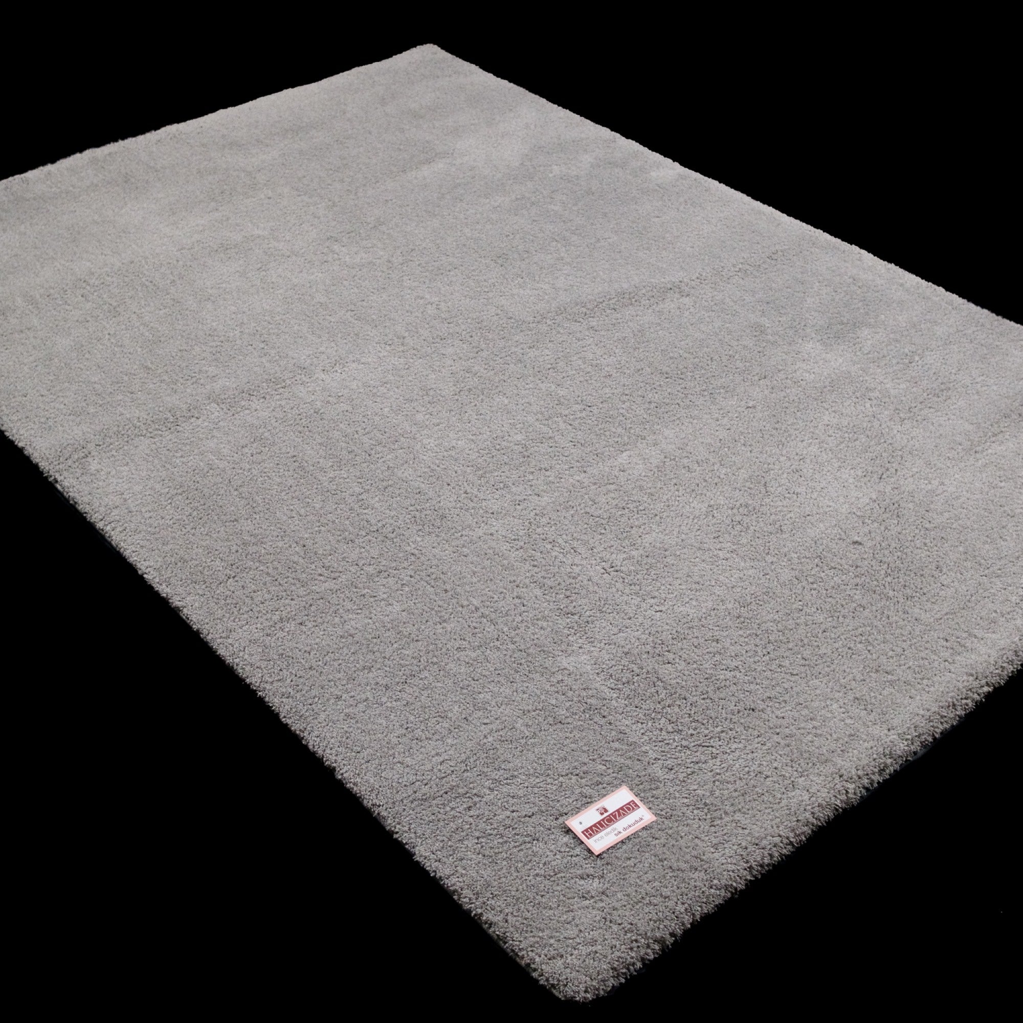 Nova Series Plain Patterned Gray Baby and Children's Room Carpet