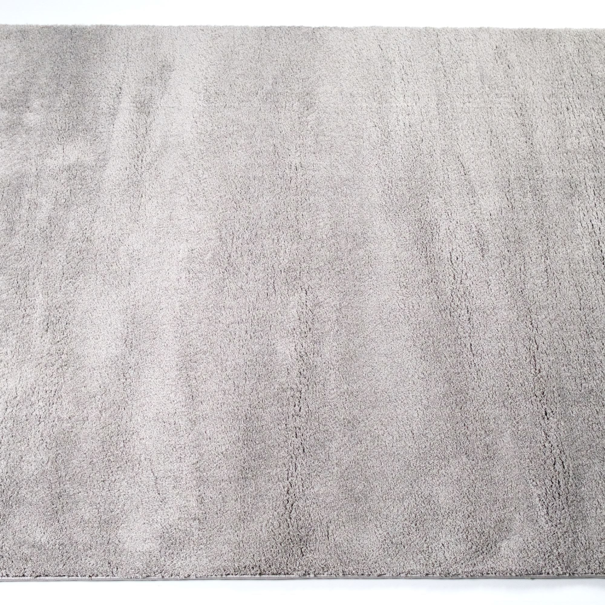 Nova Series Plain Patterned Gray Baby and Children's Room Carpet