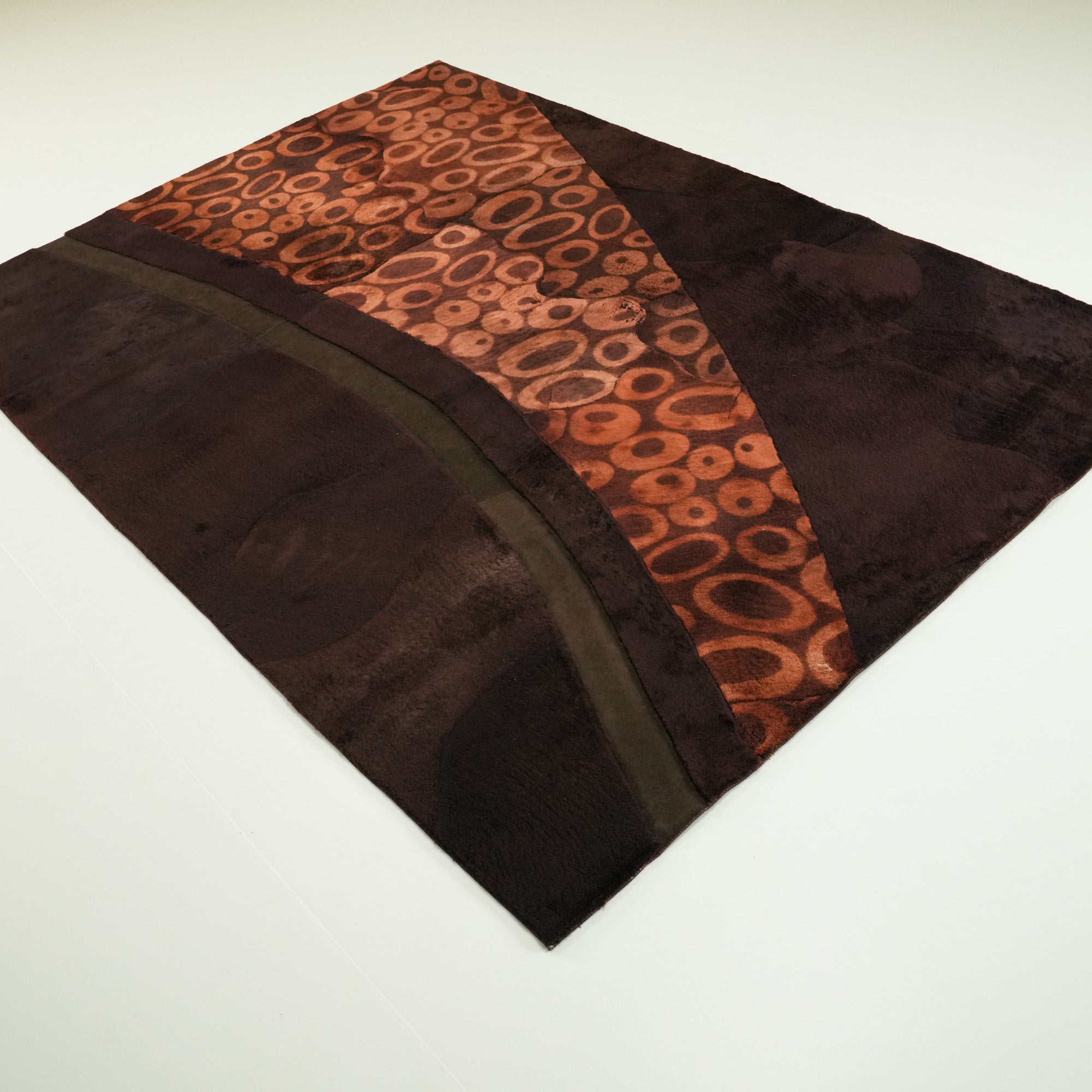 Abstract Design Leather - Cowhide Carpet