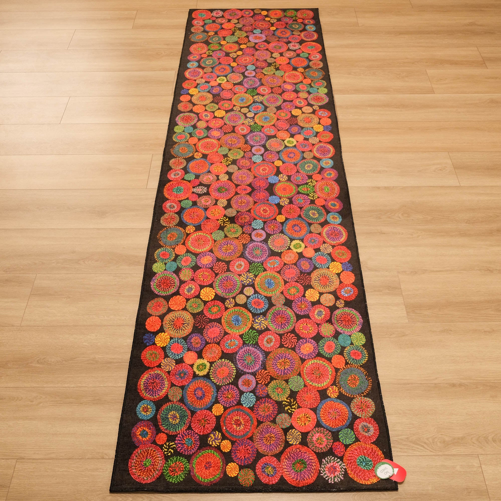 Luna Geometric Pattern Digital Print Carpet